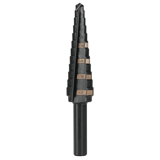 [12122] Broca escalonada con 13 escalones de 1/8" a 1/2"