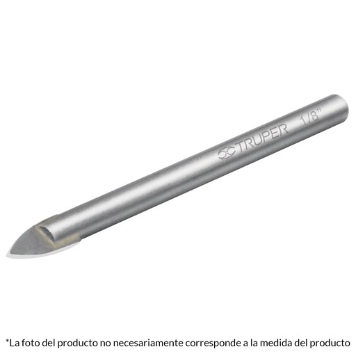 [11702] Broca para vidrio y azulejo de 1/4"