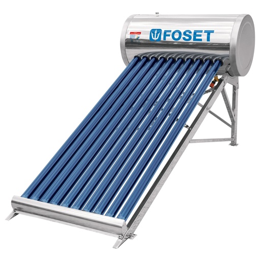 [45270] Calentador solar de agua de 10 tubos 130 lts (3 serv)