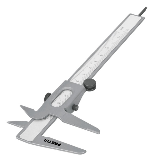 [21454] Calibrador vernier análogo de 5" de acero