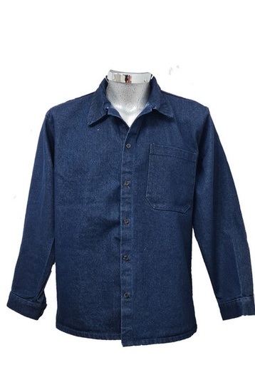 [CAM15100] Camisola de mezclilla uso rudo 14 onz talla mediana