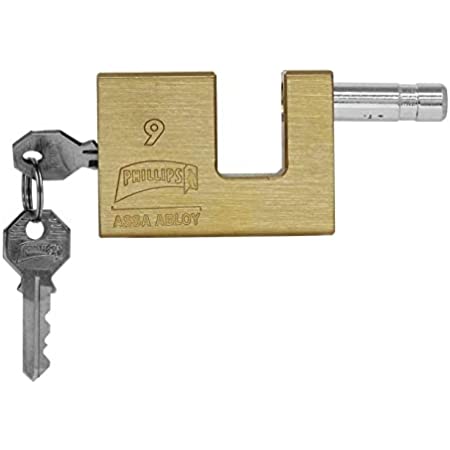 [MX111] Candado 9 de latón para cortina