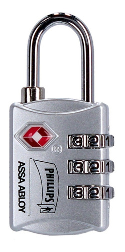 [MX3466] Candado TSAM-3 metálico