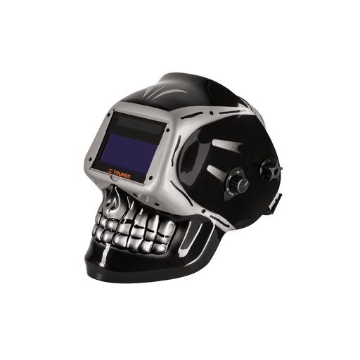 [101111] Careta electrónica para soldar 9-13 panel digital calavera