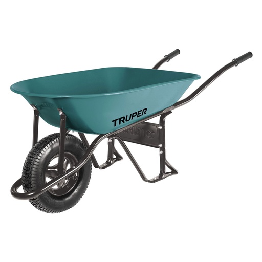 [11753] Carretilla azul de 5 ft con con llanta reforzada