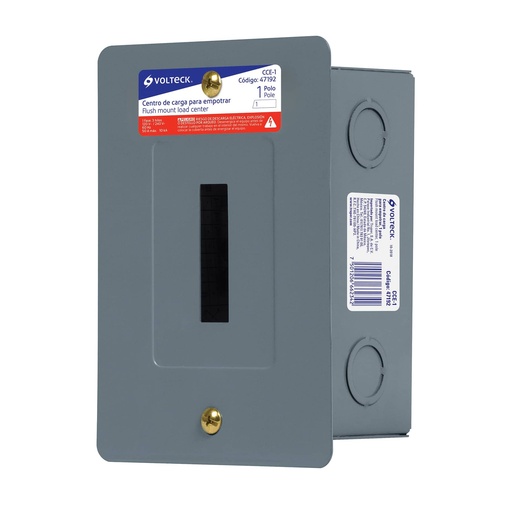 [47192] Centro de carga empotrable de 1 polo
