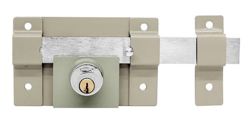 [CERR7148] Cerradura de sobreponer 775 acabado cromo derecha