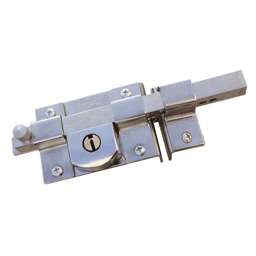 [CERR7150] Cerradura de sobreponer 800-F acabado cromo derecha