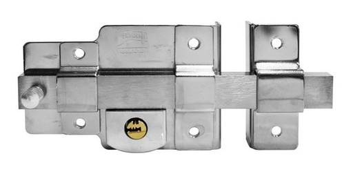 [CERR7158] Cerradura de sobreponer 875-F acabado cromo derecha