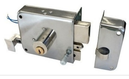 [715-4725] Cerradura electromecánica 715-IF acabado beige derecha