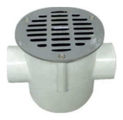 [CES05969] Cespol bote de pvc sanitario 2 salidas de 2"