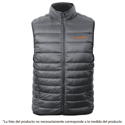 [69998] Chaleco para caballero de plumas talla grande