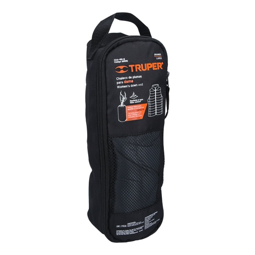 [69995] Chaleco para dama de plumas talla grande