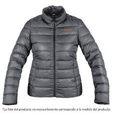 [66005] Chamarra para dama de plumas talla mediana