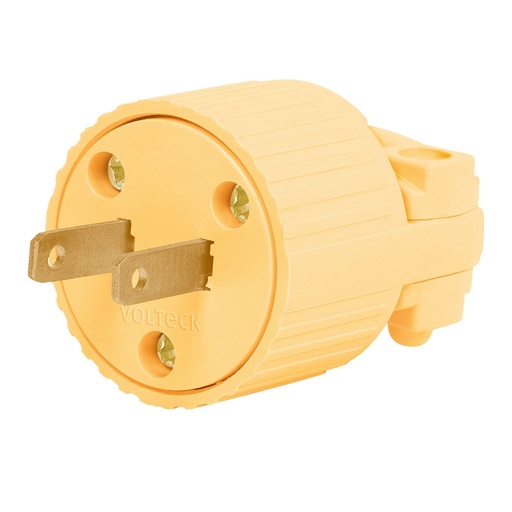 [46204] Clavija industrial plástica polarizada