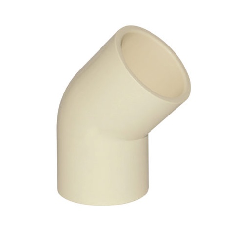 [45087] Codo de cpvc de 3/4" x 45°