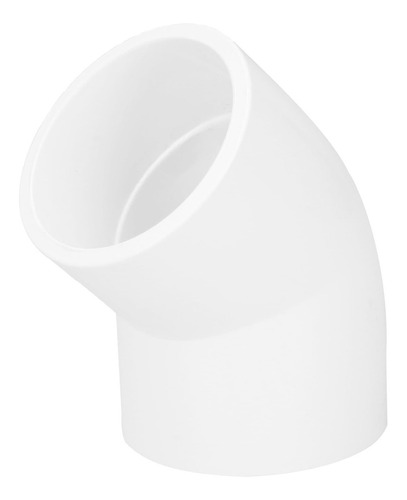 [45527] Codo de pvc hidráulico de 1 1/2" x 45°