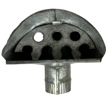 [COL07785] Coladera de lamina galvanizado 6" C-28
