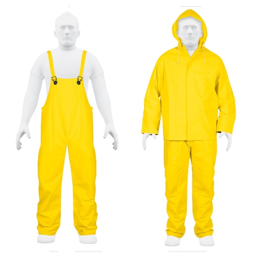 [14417] Conjunto impermeable talla chica de pvc