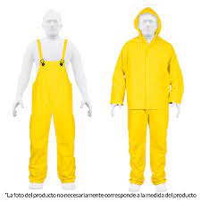 [14419] Conjunto impermeable talla grande de pvc