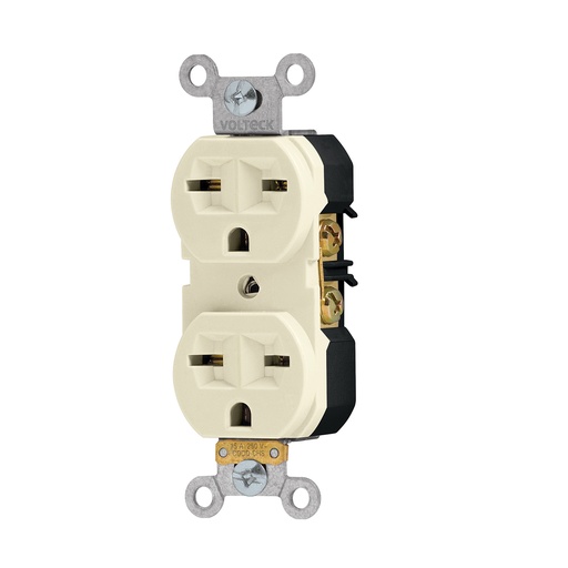 [46104] Contacto dúplex cara de chino