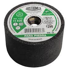 [COP03312] Copa para piedra de 4" con entrada 14 mm grano 60 magma (AUS1295)