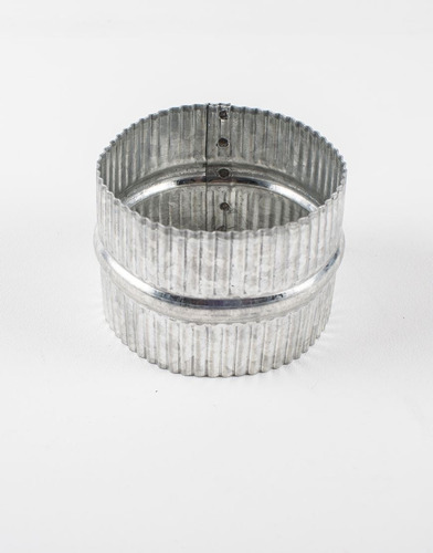 [COP07791] Cople de lamina galvanizado 4" C-26