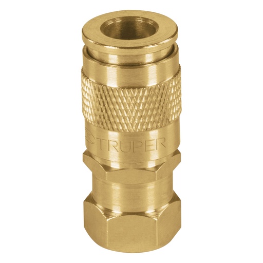 [19029] Cople rápido de latón cuerda 1/4" npt