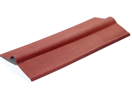 [PE1104BR] Cumbrera ondutile roja de 2 mts