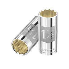 [13364] Dado largo de 3/4" 12 puntas cuadro de 1/2"