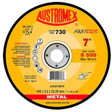 [AUS730] Disco para corte de metal de 7" fastcut (AUS730)