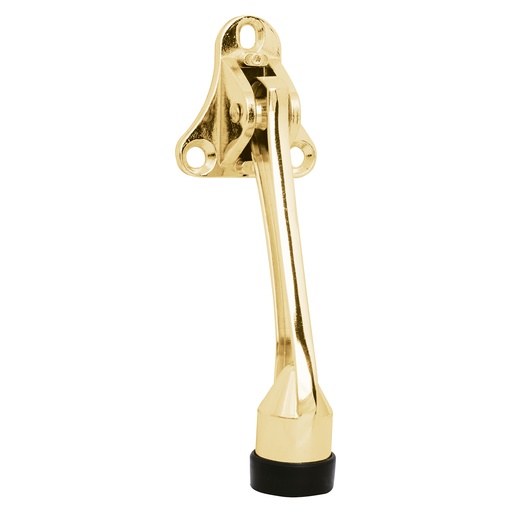 [43641] Fijapuerta metálico acabado en latón brillante