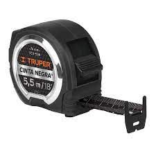 [11745] Flexómetro cinta negra de 5.5 mts
