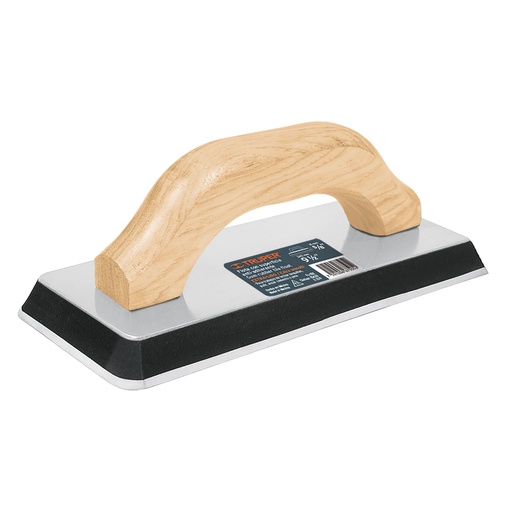 [15428] Flota de hule 9 1/2" espesor de 5/8" acabado liso