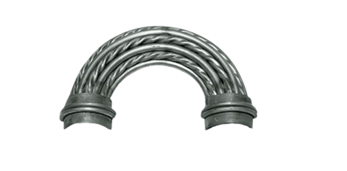 [FOR15180] Forja arco romano latón viejo