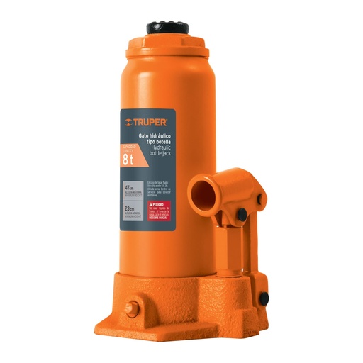 [14816] Gato hidráulico de botella 8 tn