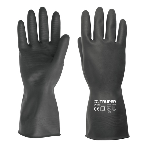 [14268] Guantes de latex industriales talla mediana