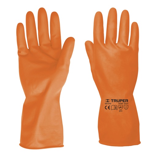[14263] Guantes de latex para limpieza en general talla grande