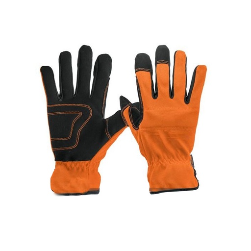 [10849] Guantes para mecanico alta visibilidad