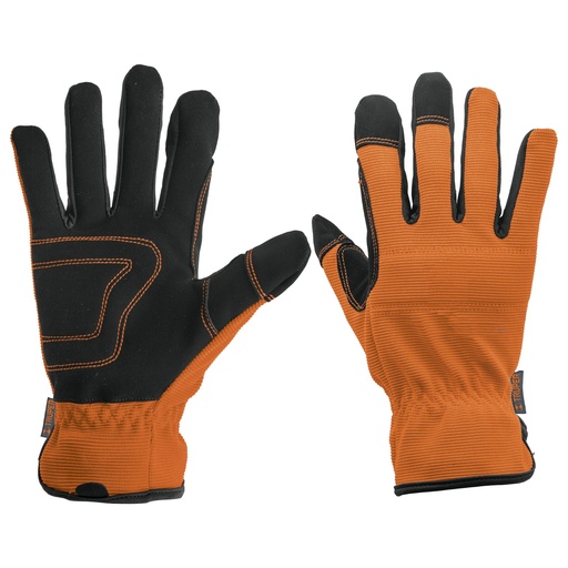 [10848] Guantes para mecanico palma reforzada