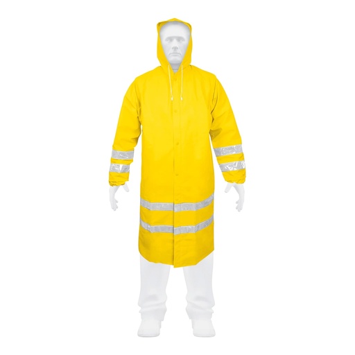 [17724] Impermeable gabardina con reflejante extra grande
