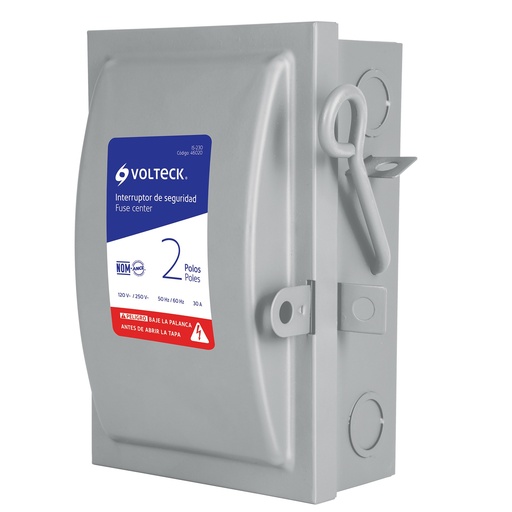 [46020] Interruptor de seguridad 2 polos 30 A
