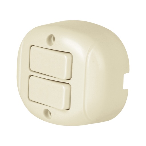 [47355] Interruptor dúplex de sobreponer