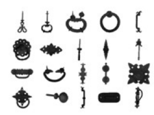 [JAL04022] Jaladera 04022 asa dorada Mar negro