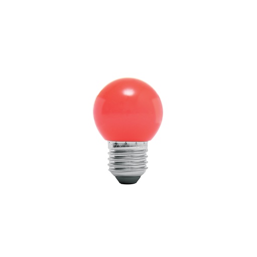 [46029] Lampara led tipo bulbo de 1 w luz roja