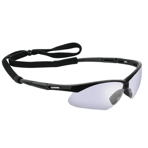[15184] Lentes seguridad espejo azul con sujeta lentes sport