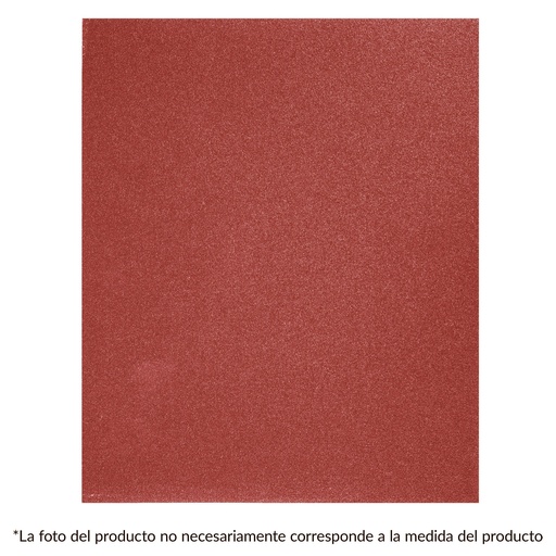 [11644] Lija de esmeril roja grano 40