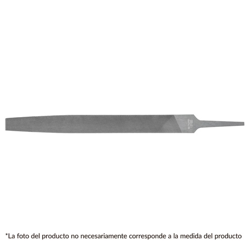 [15151] Lima plana muza de 4"