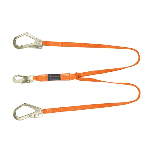 [14454] Linea de vida con absorbedor de impacto de doble brazo 1.8 mts