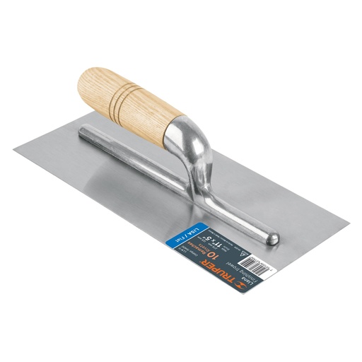[15400] Llana de 11" canto recto con 10 remaches con mango madera